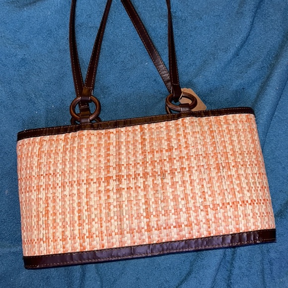 Rare Vintage Straw Hummingbird Purse - Picture 3 of 6